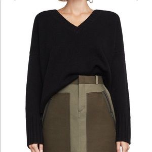 BcbgMaxazria black wool/cashmere reona sweater